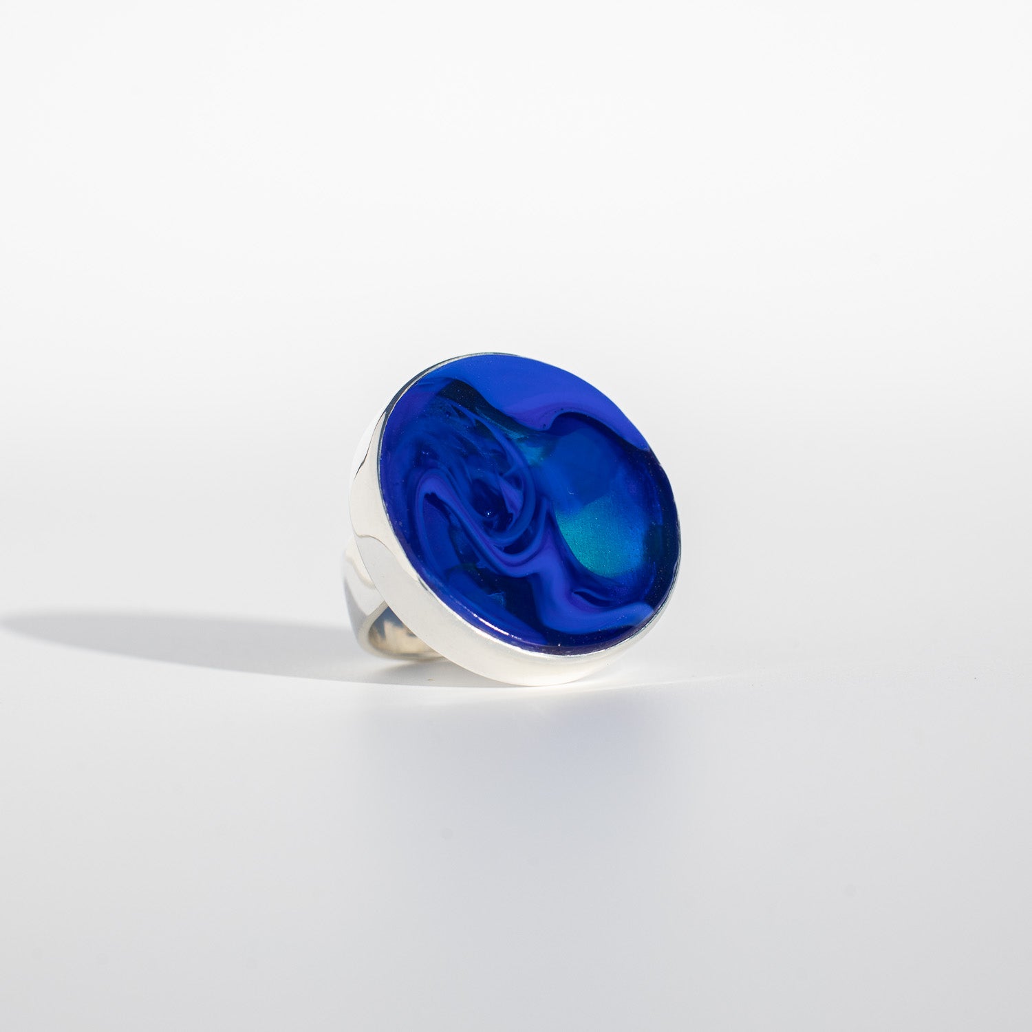 Athena Bluebell - Silver Ring