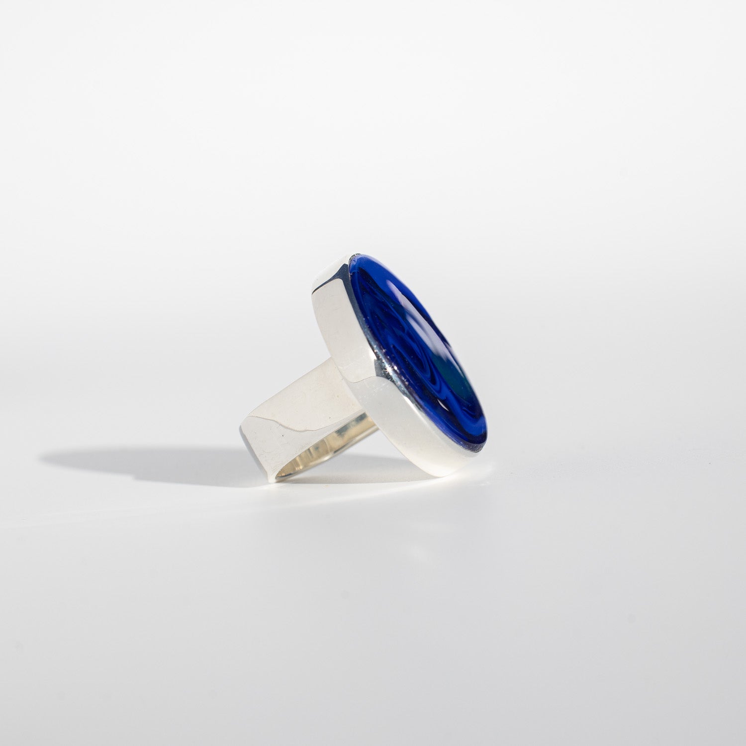 Athena Bluebell - Silver Ring