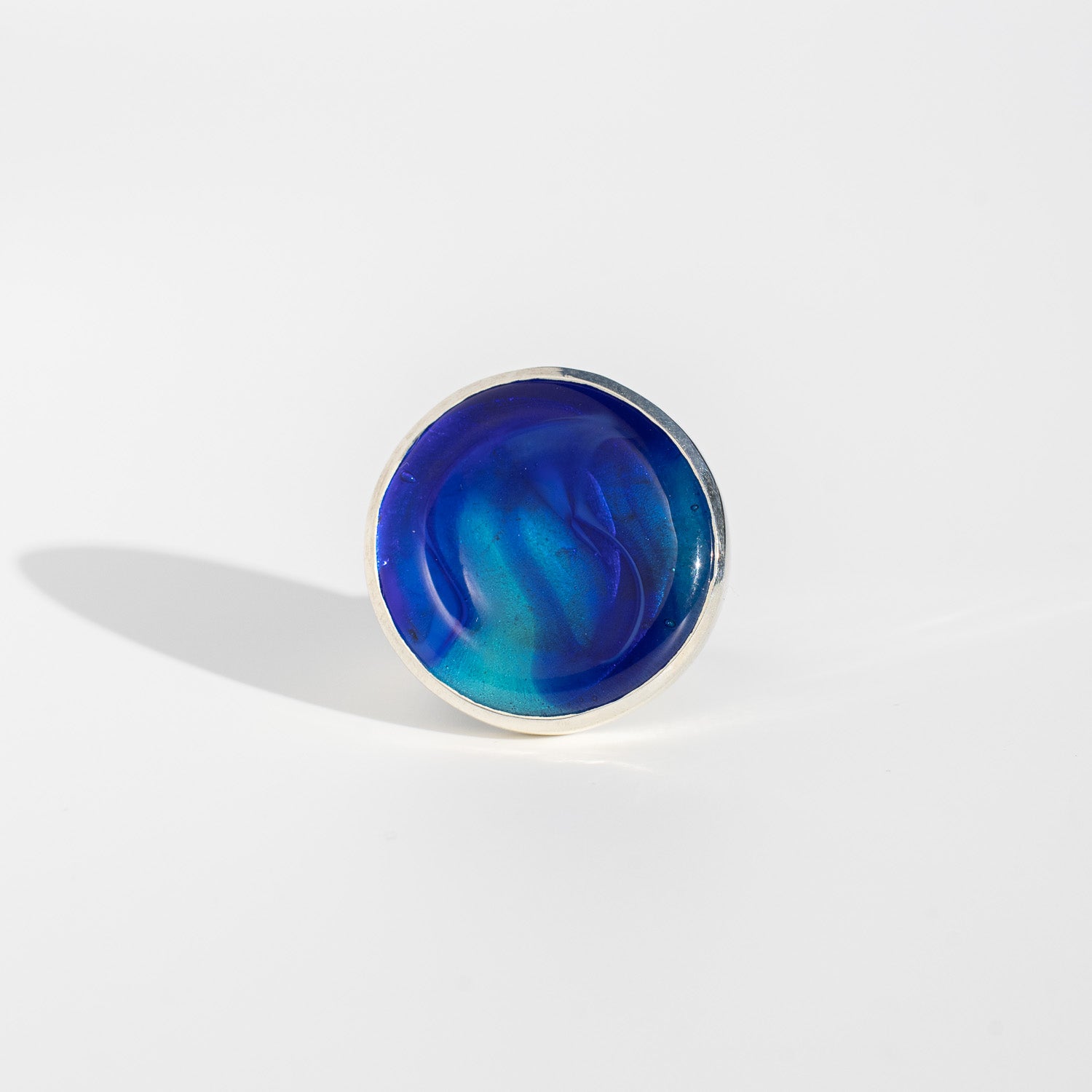 Athena Bluebell - Silver Ring (Small)