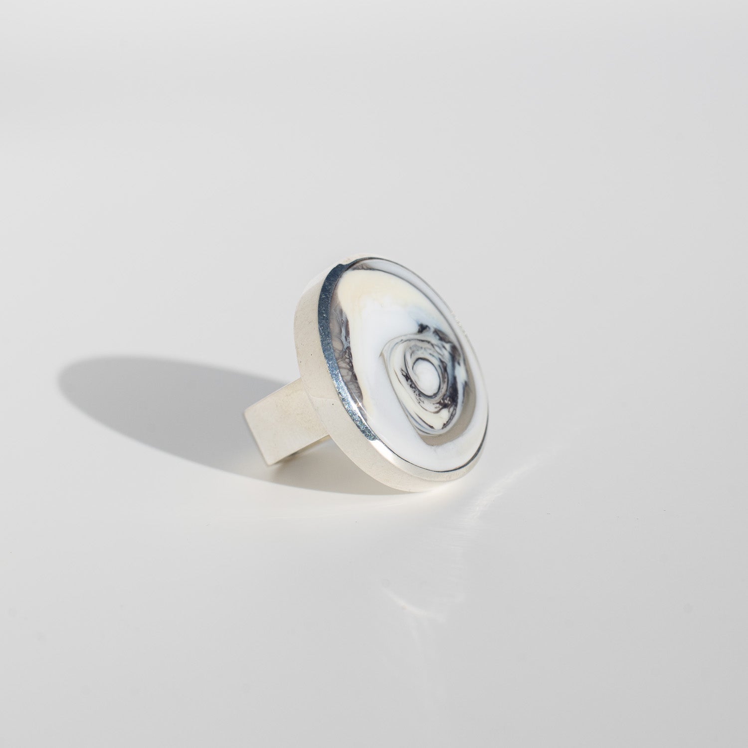 Athena Granite - Silver Ring