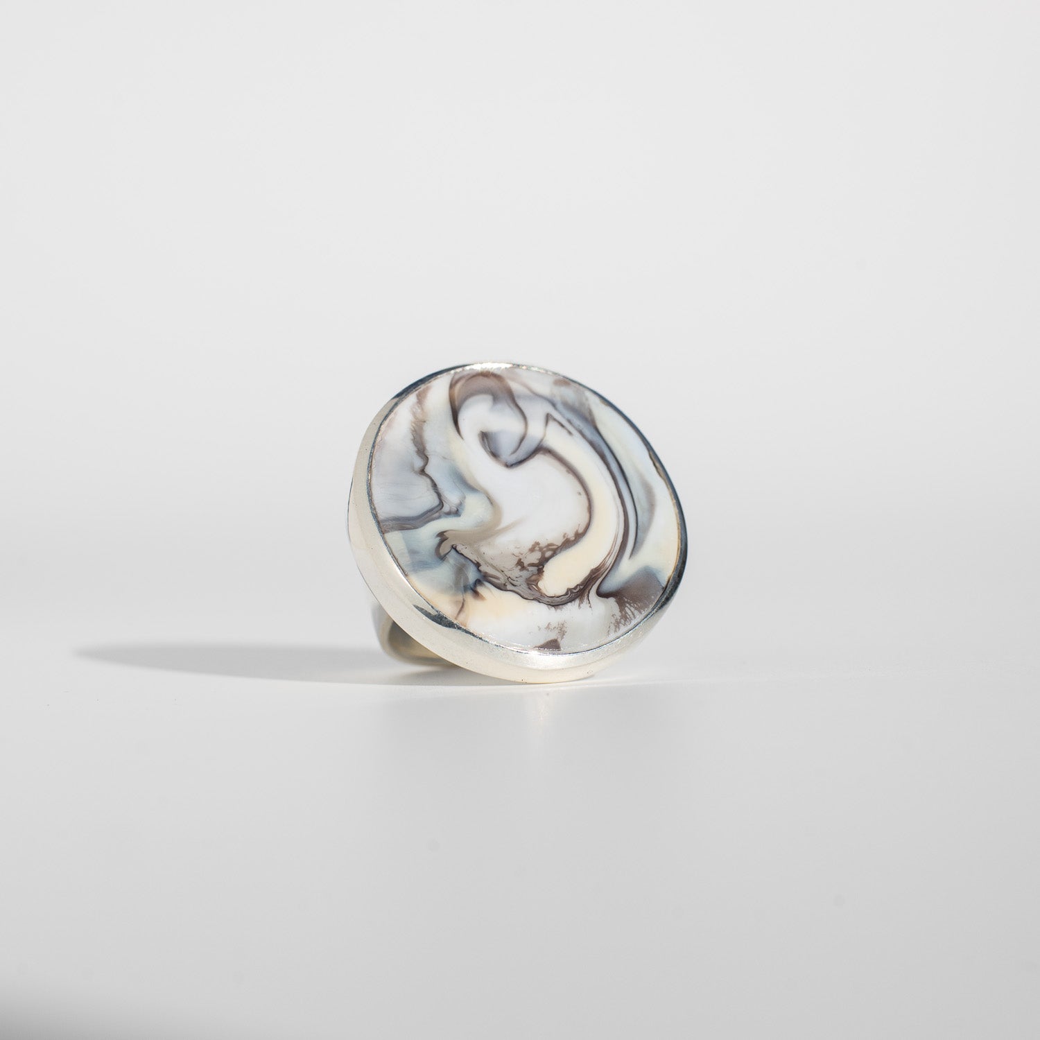 Athena Granite - Silver Ring