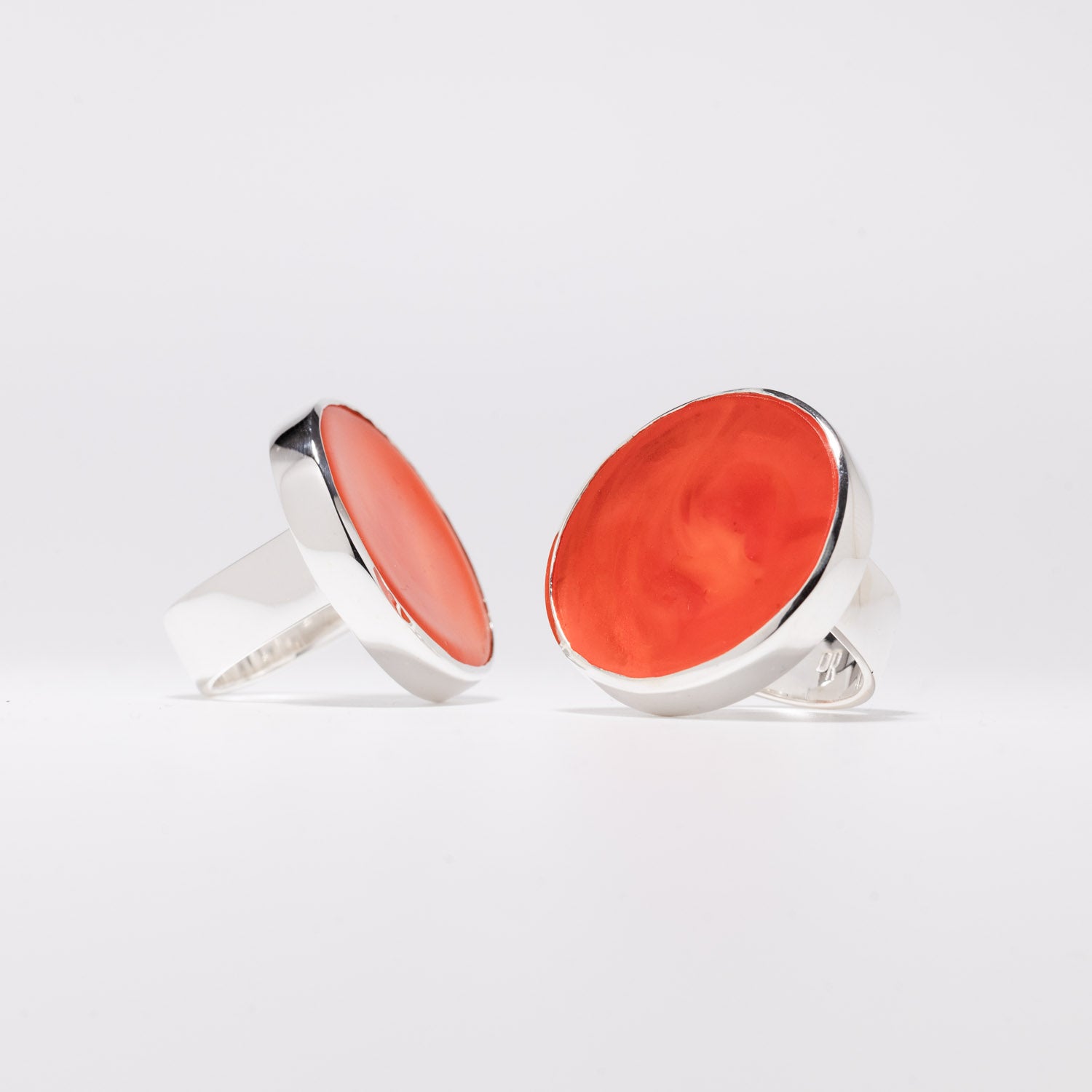 Athena Neon - Silver Ring