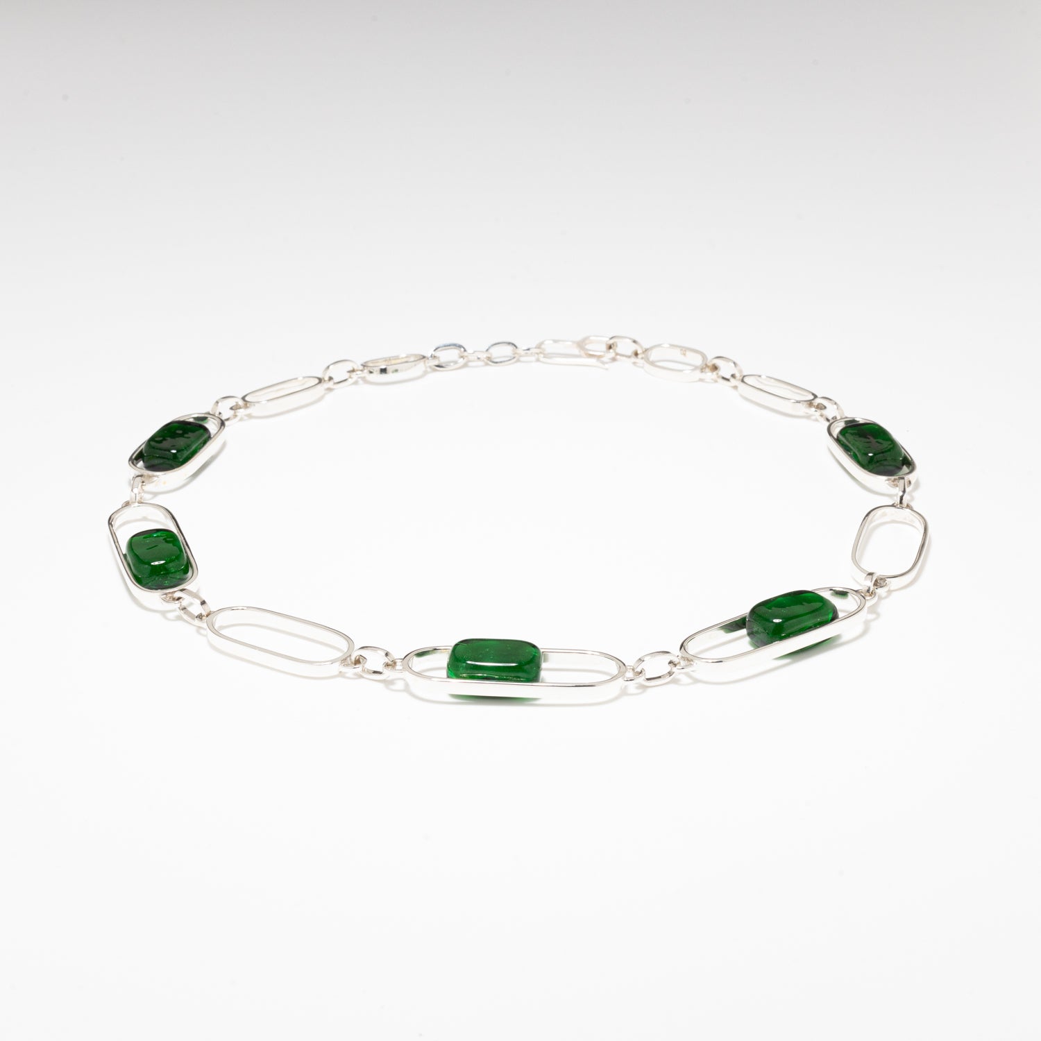 Empire Deep Forest - Silver Necklace