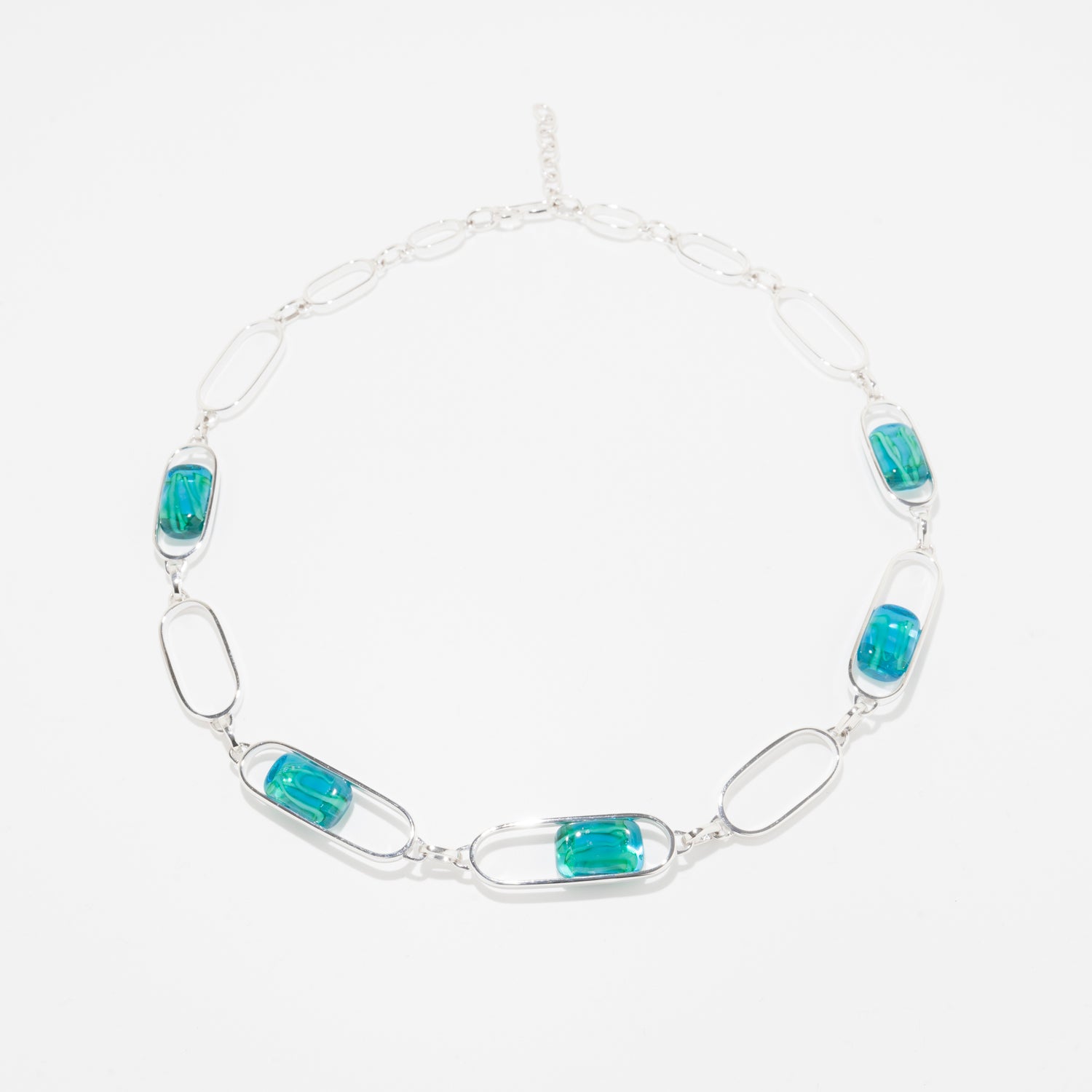 Empire Marine - Silver Necklace