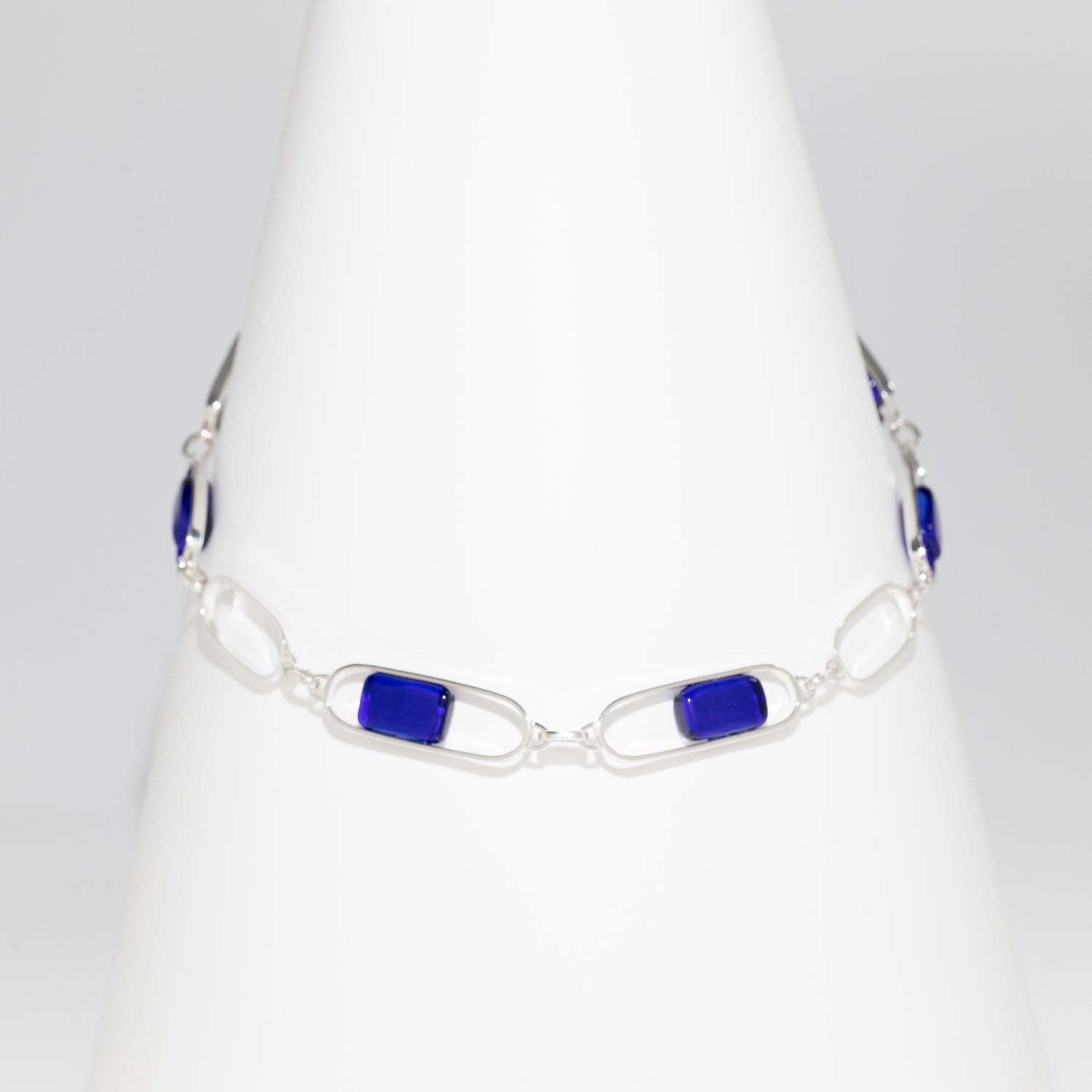 Empire Ultramarine - Silver Necklace