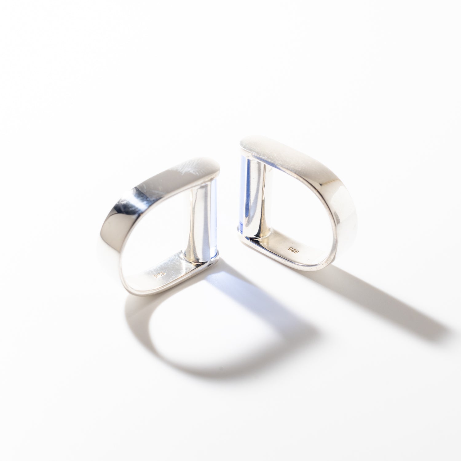 Juno Dusk Blue - Silver Ring