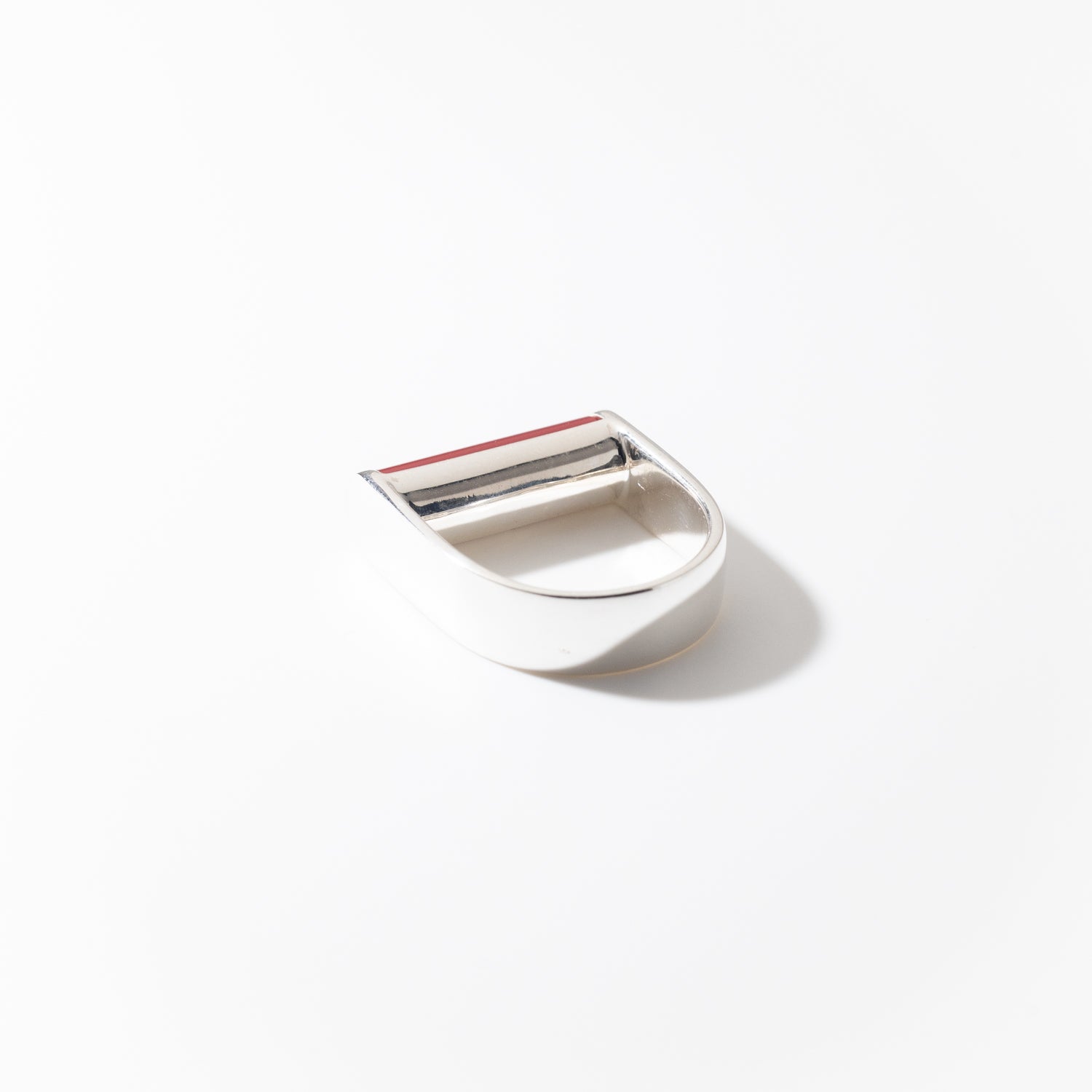 Juno Ruby - Silver Ring