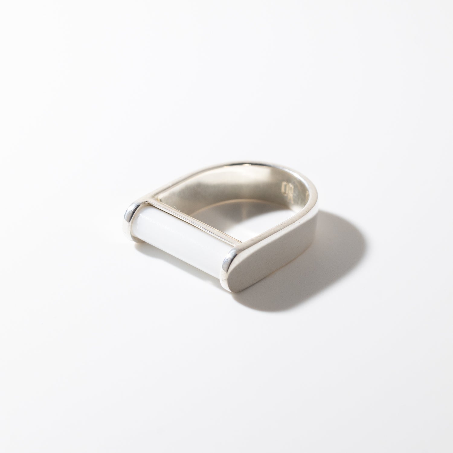 Juno White - Silver Ring