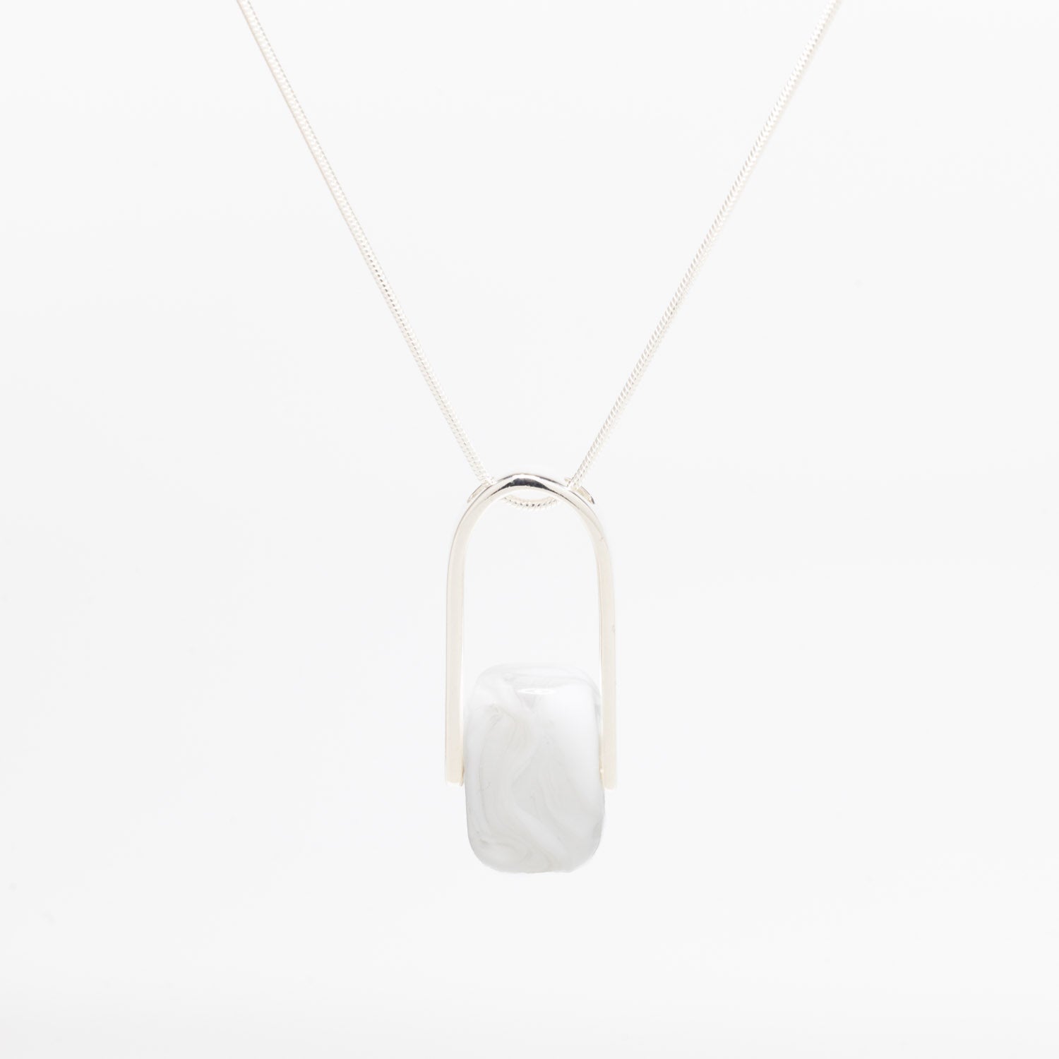 Empire Cloud - Silver Pendant Necklace