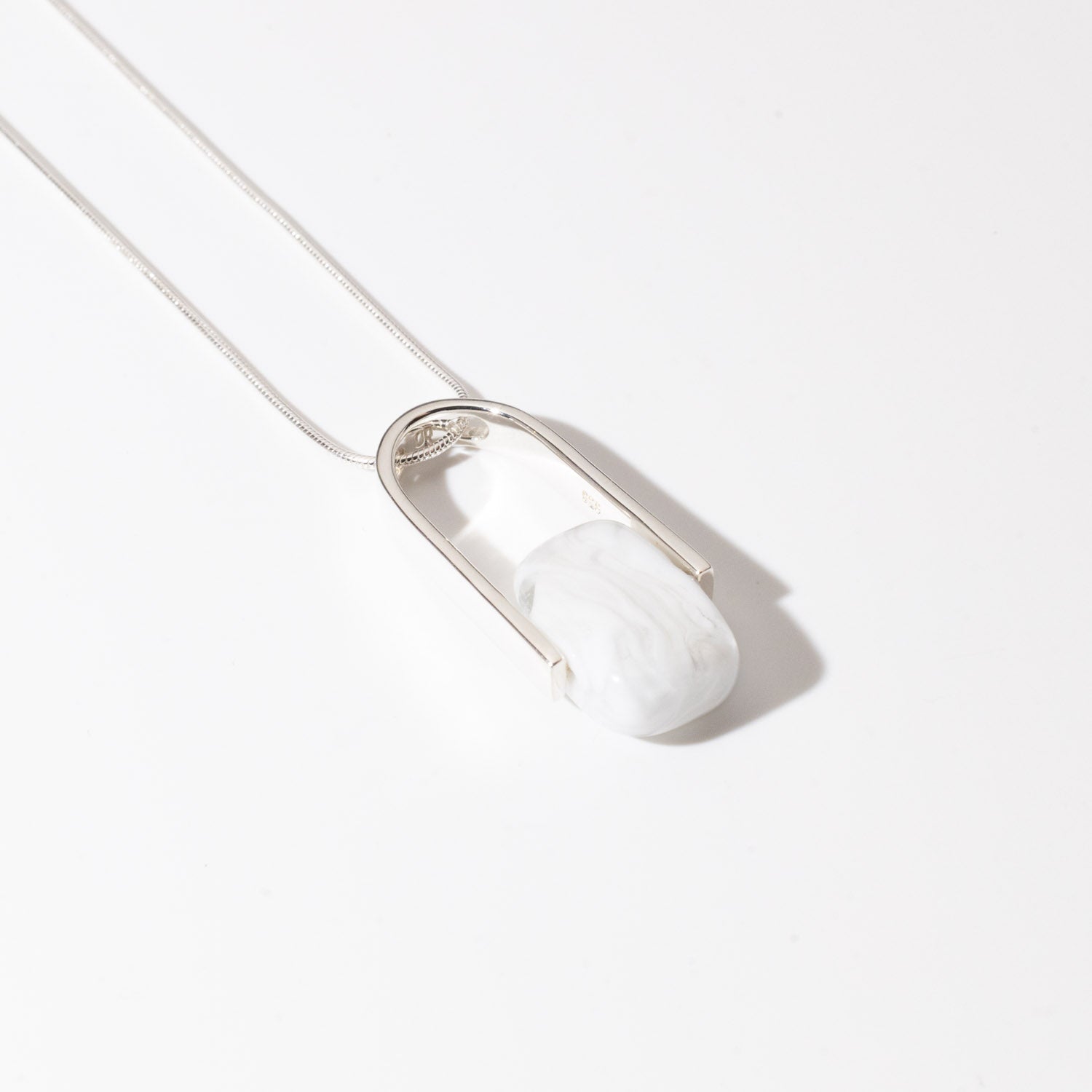 Empire Cloud - Silver Pendant Necklace