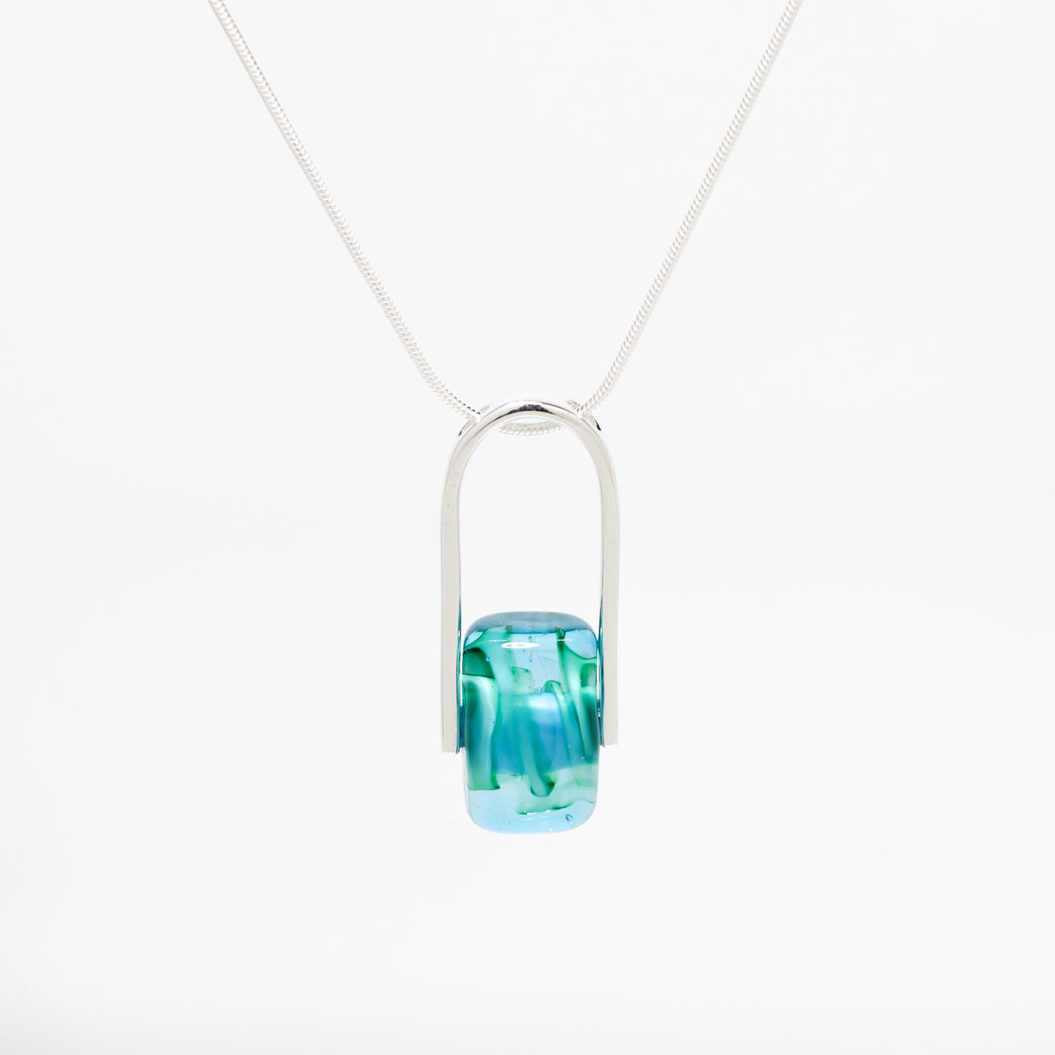 Empire Marine - Silver Pendant Necklace