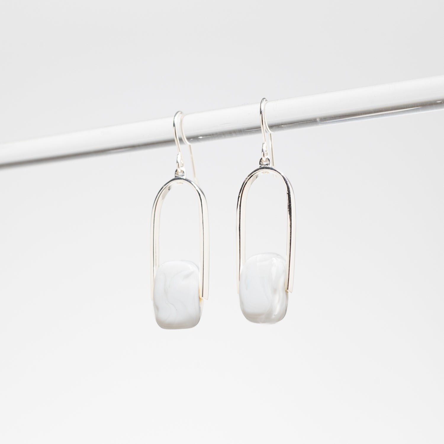 Empire Cloud - Silver Earrings