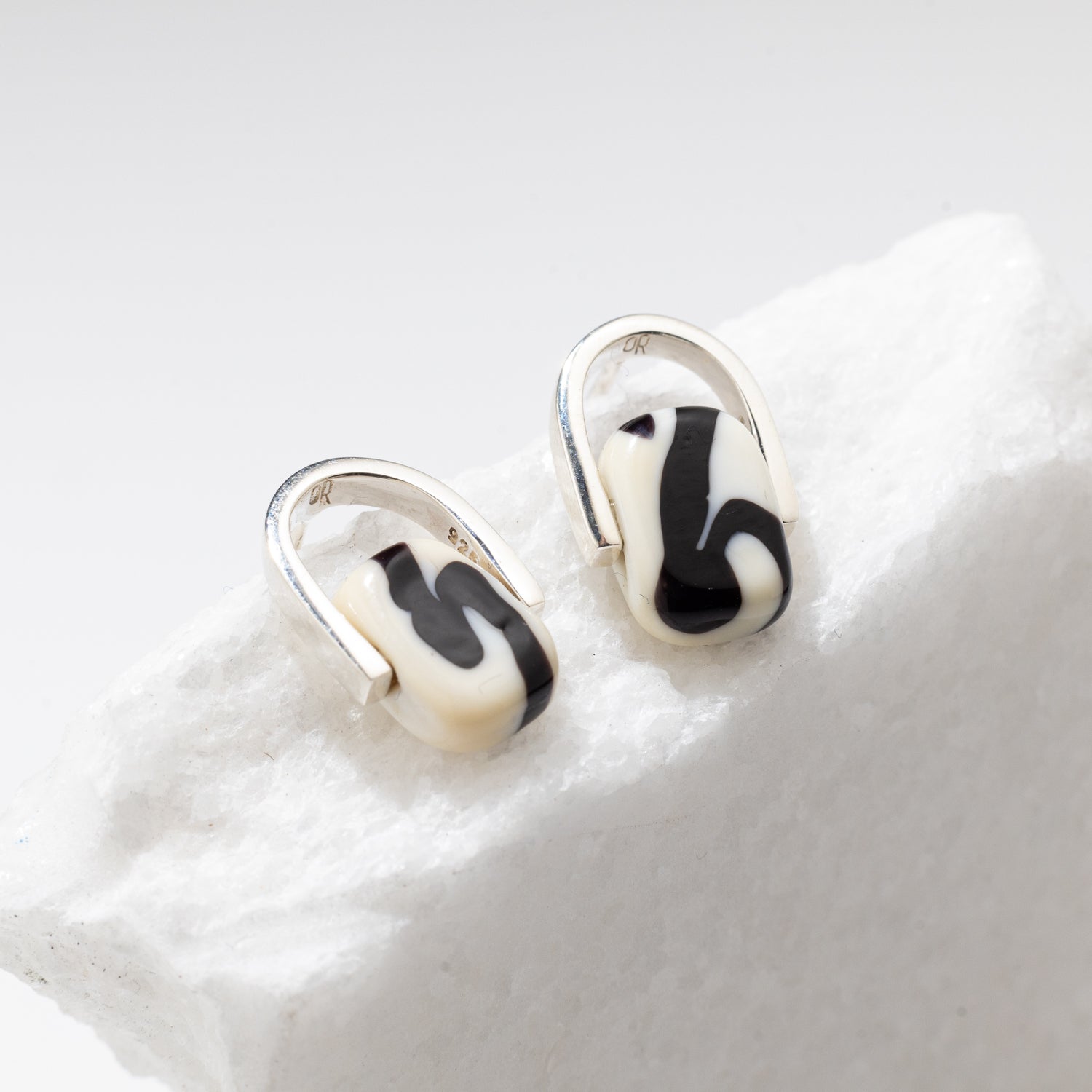Empire Safari - Silver Stud Earrings