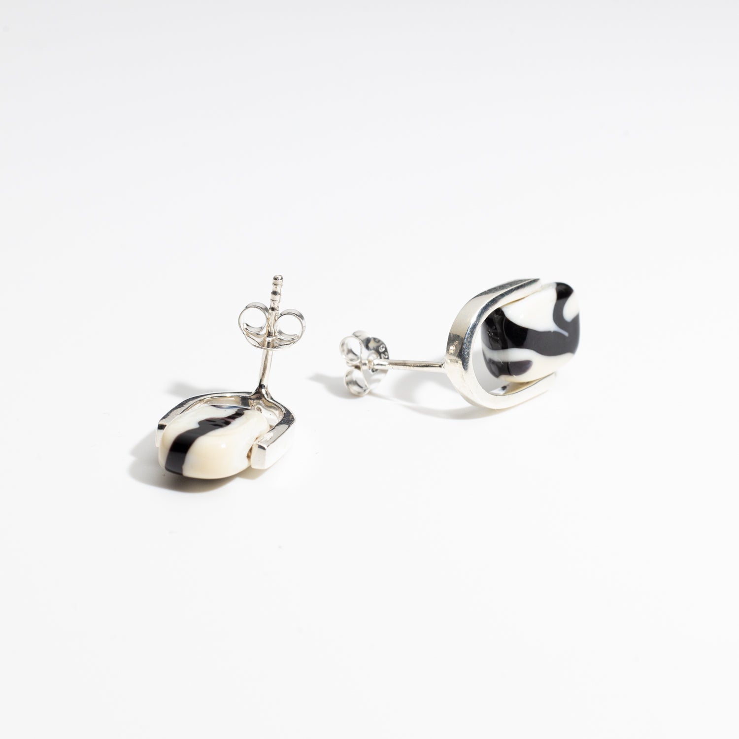 Empire Safari - Silver Stud Earrings