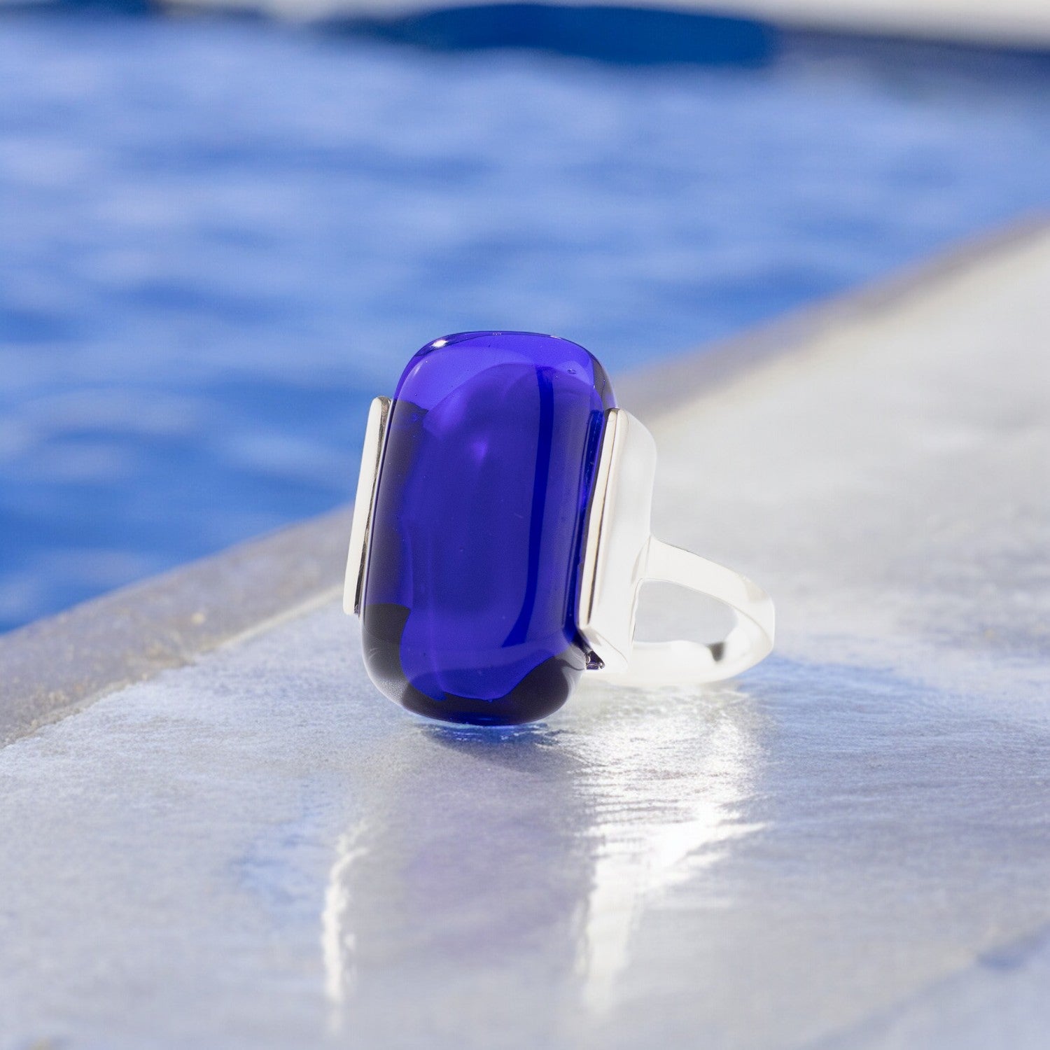 Soho Ultramarine - Silver Ring