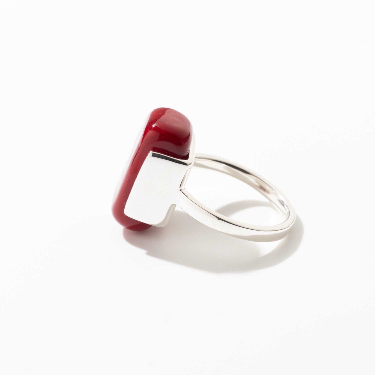 Soho Ruby - Silver Ring