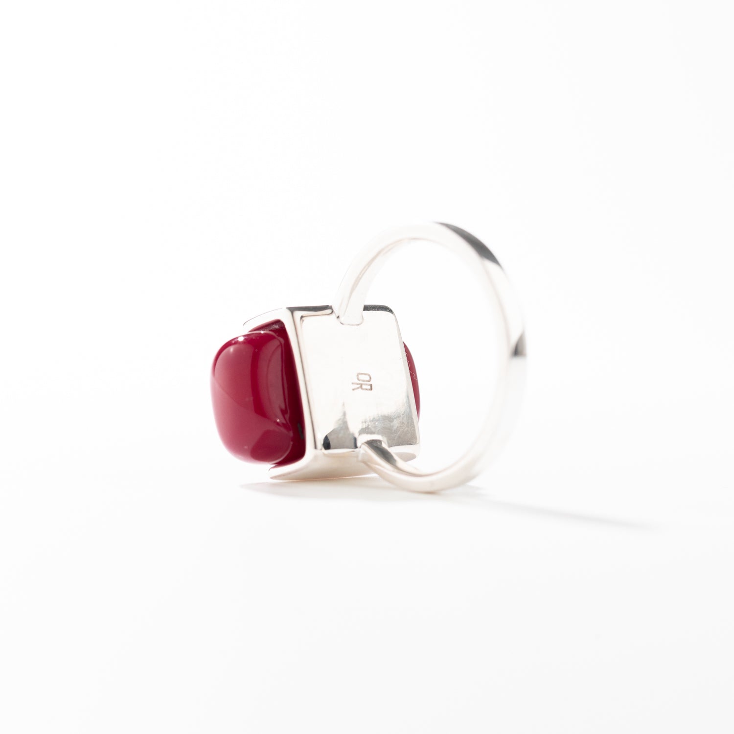 Soho Ruby - Silver Ring