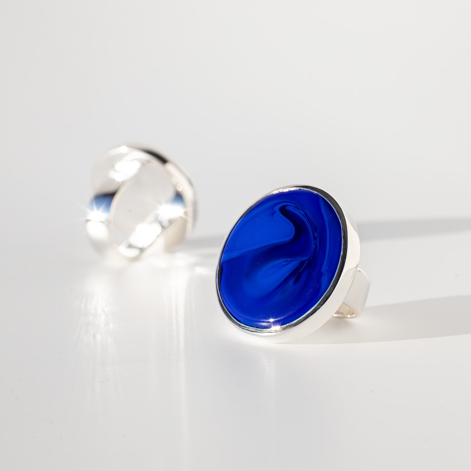Athena Ultramarine - Silver Ring