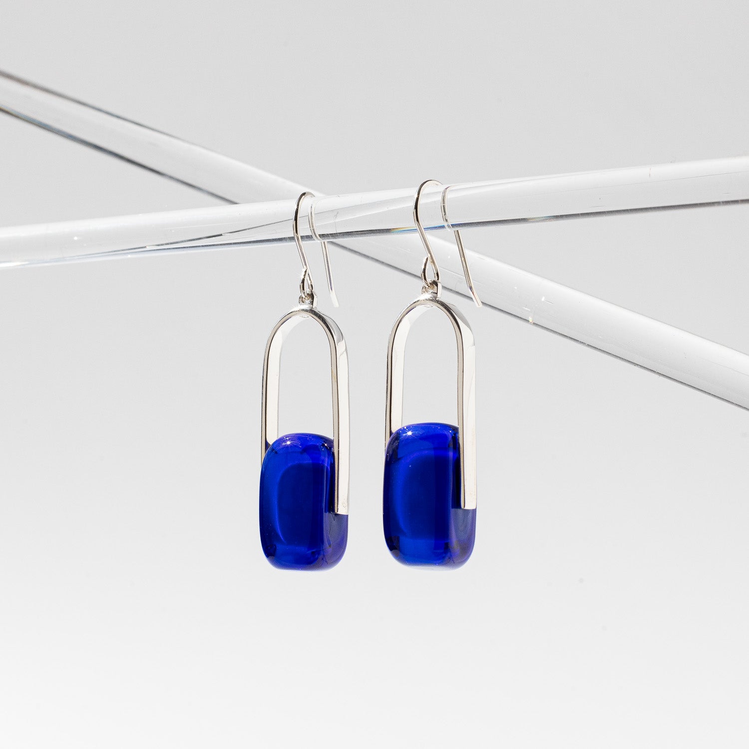 Empire Ultramarine - Silver Earrings