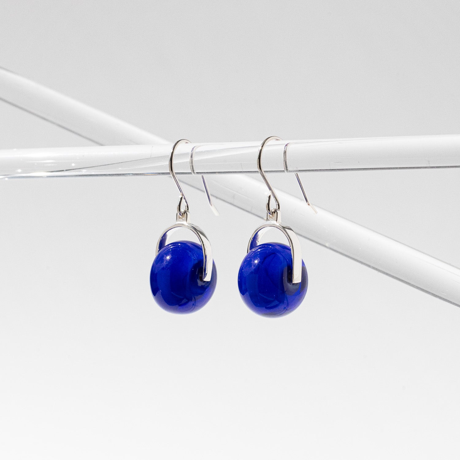 Venus Ultramarine - Silver Earrings