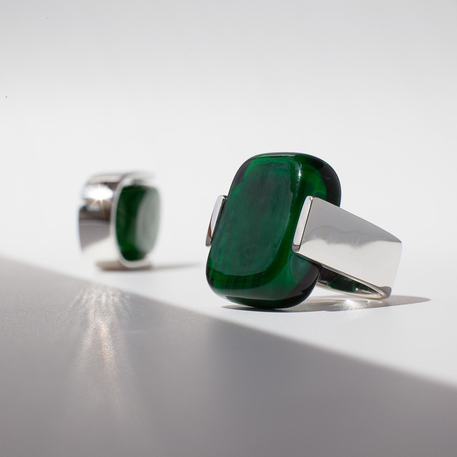 Empire Deep Forest - Silver Ring