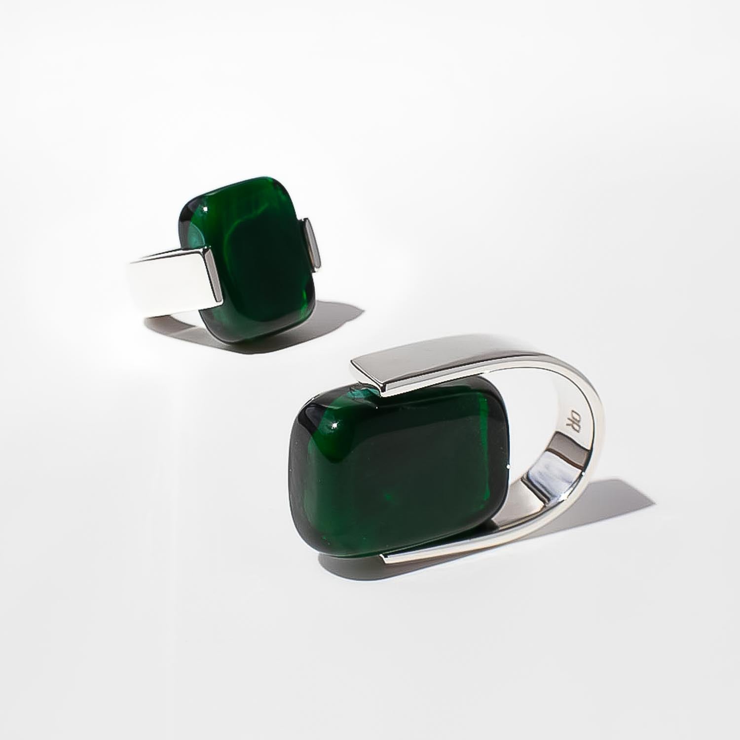 Empire Deep Forest - Silver Ring