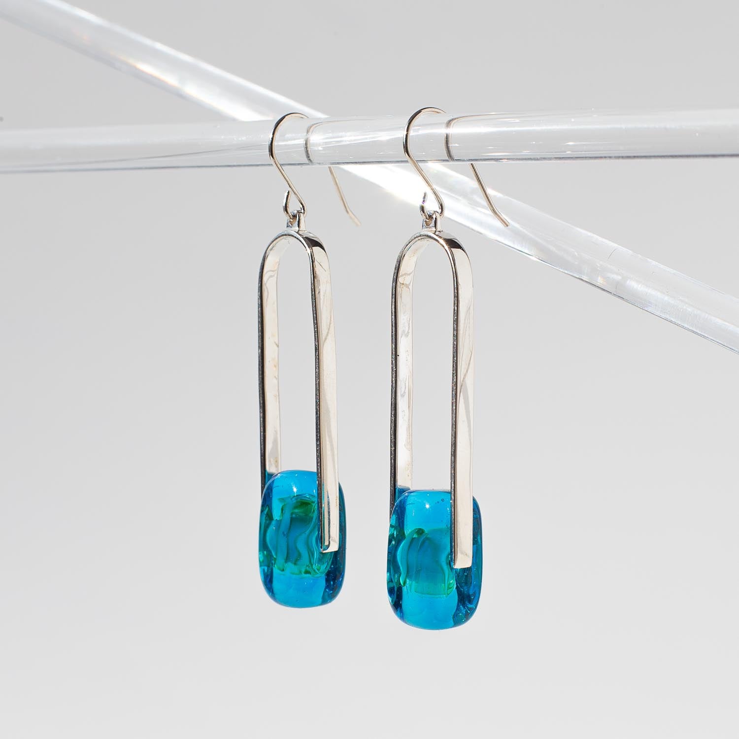 Empire Luxe Marine - Silver Earrings