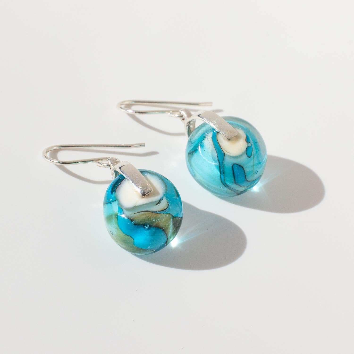 Venus Oceana - Silver Earrings