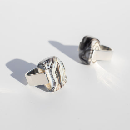 Empire Granite - Silver Ring