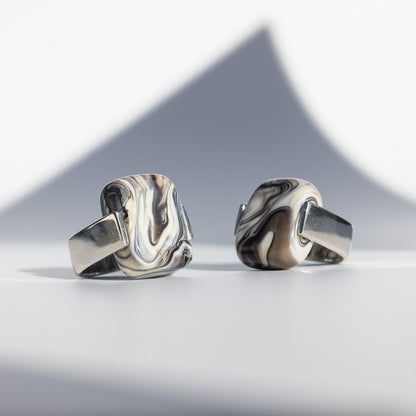 Empire Granite - Silver Ring