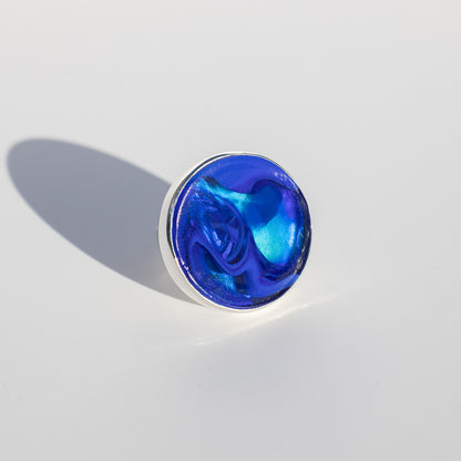 Athena Bluebell - Silver Ring