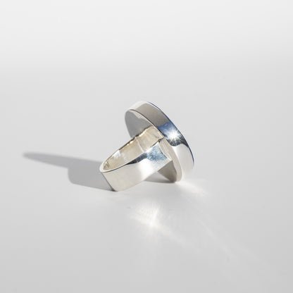 Athena Bluebell - Silver Ring (Small)