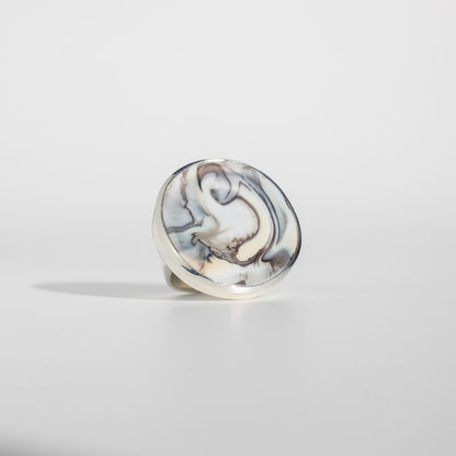 Athena Granite - Silver Ring