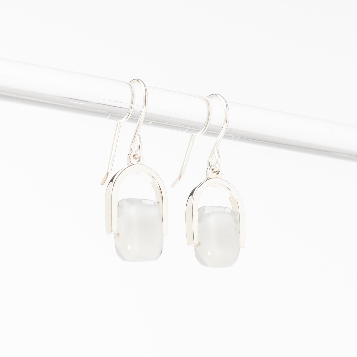 Empress Cloud - Petite Silver Earrings