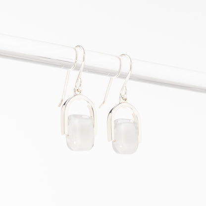 Empress Cloud - Petite Silver Earrings