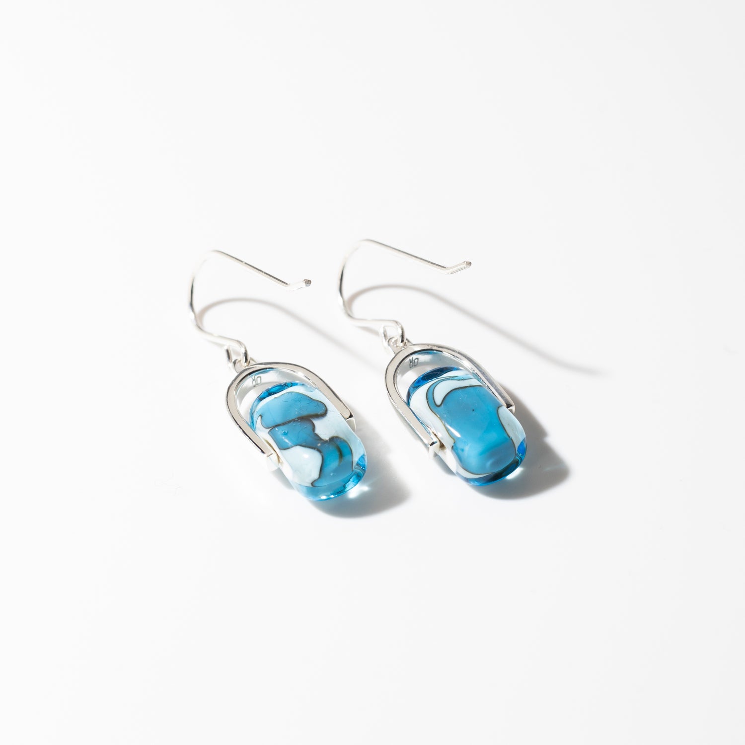 Empress Oceana - Petite Silver Earrings