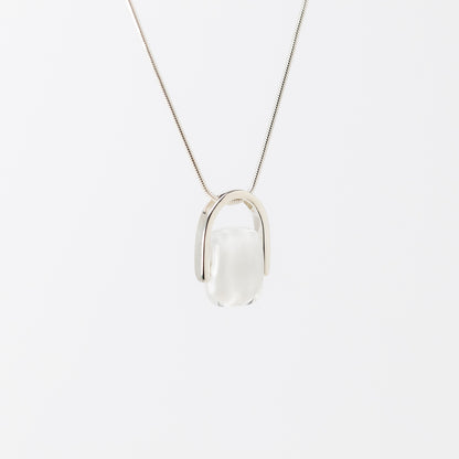 Empress Cloud - Petite Silver Pendant Necklace