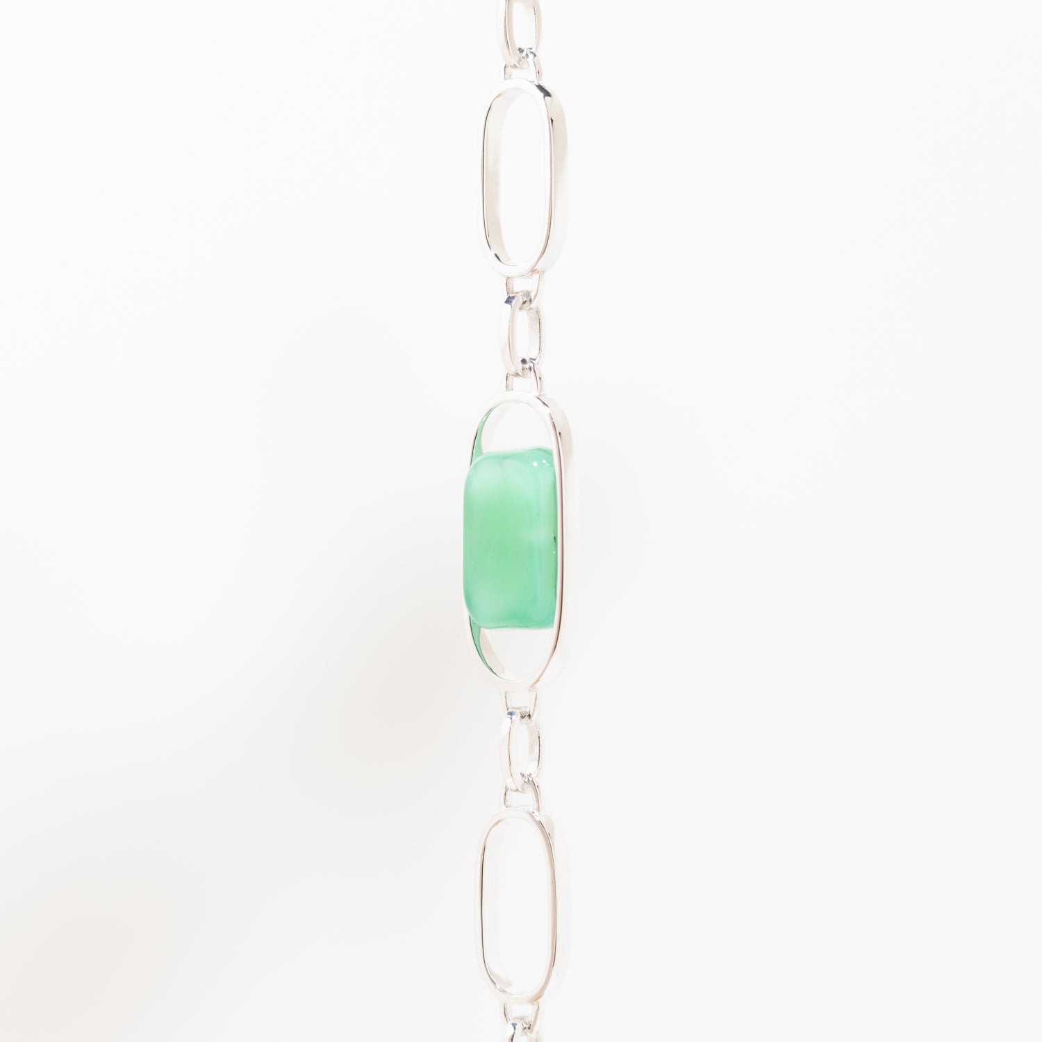 Empire Sea Green - Silver Bracelet