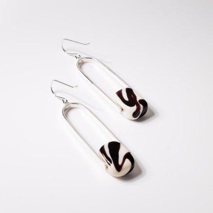 Empire Luxe Safari - Silver Earrings