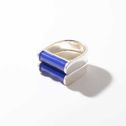 Juno Ultramarine - Silver Ring