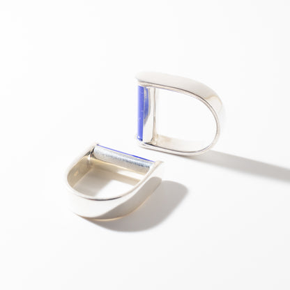 Juno Ultramarine - Silver Ring