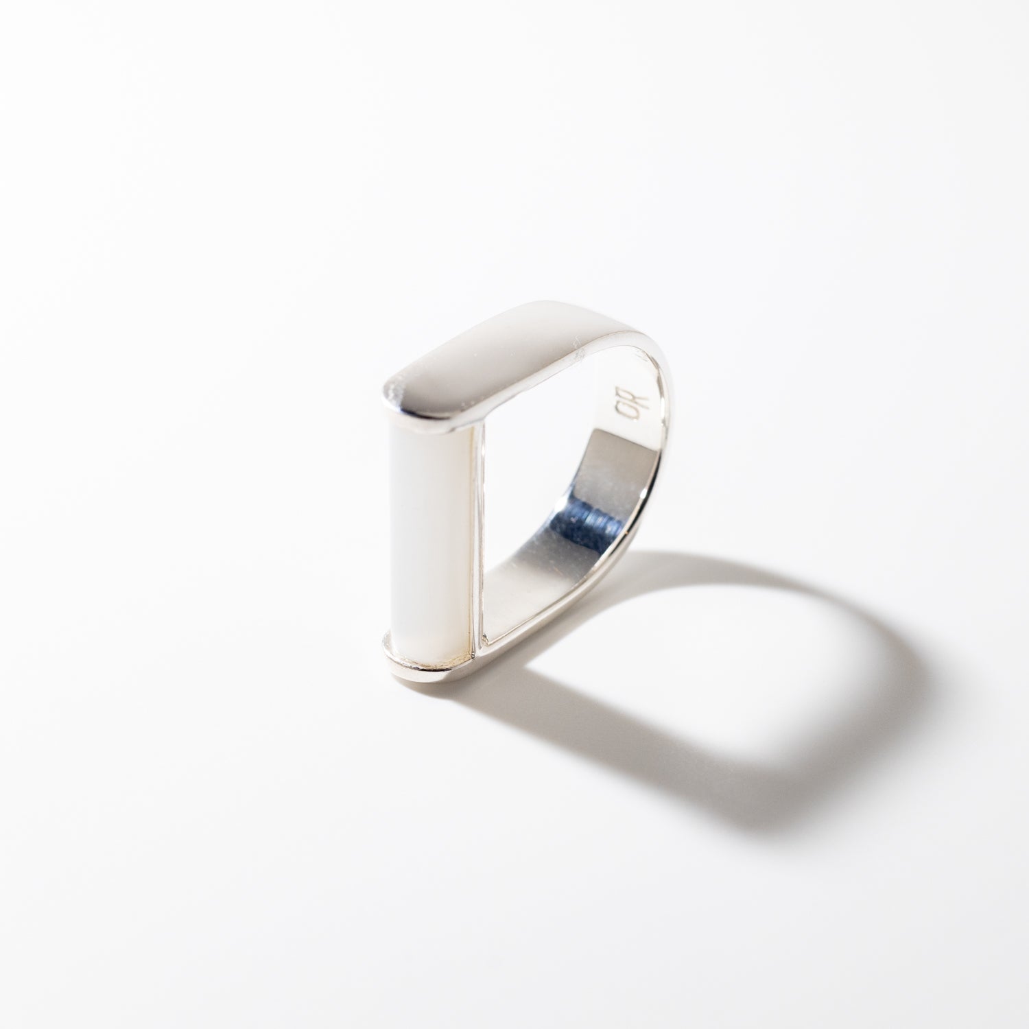 Juno White - Silver Ring