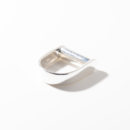 Juno White - Silver Ring