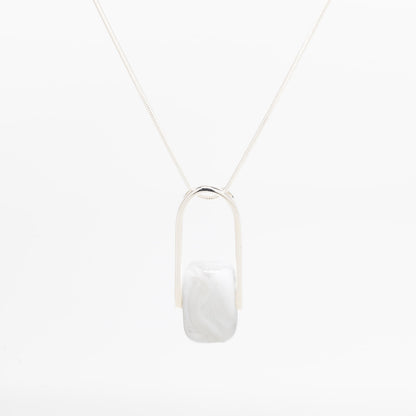 Empire Cloud - Silver Pendant Necklace
