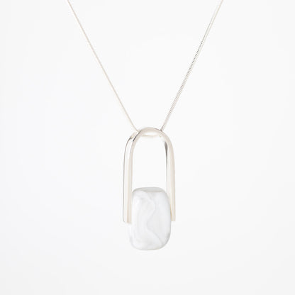 Empire Cloud - Silver Pendant Necklace