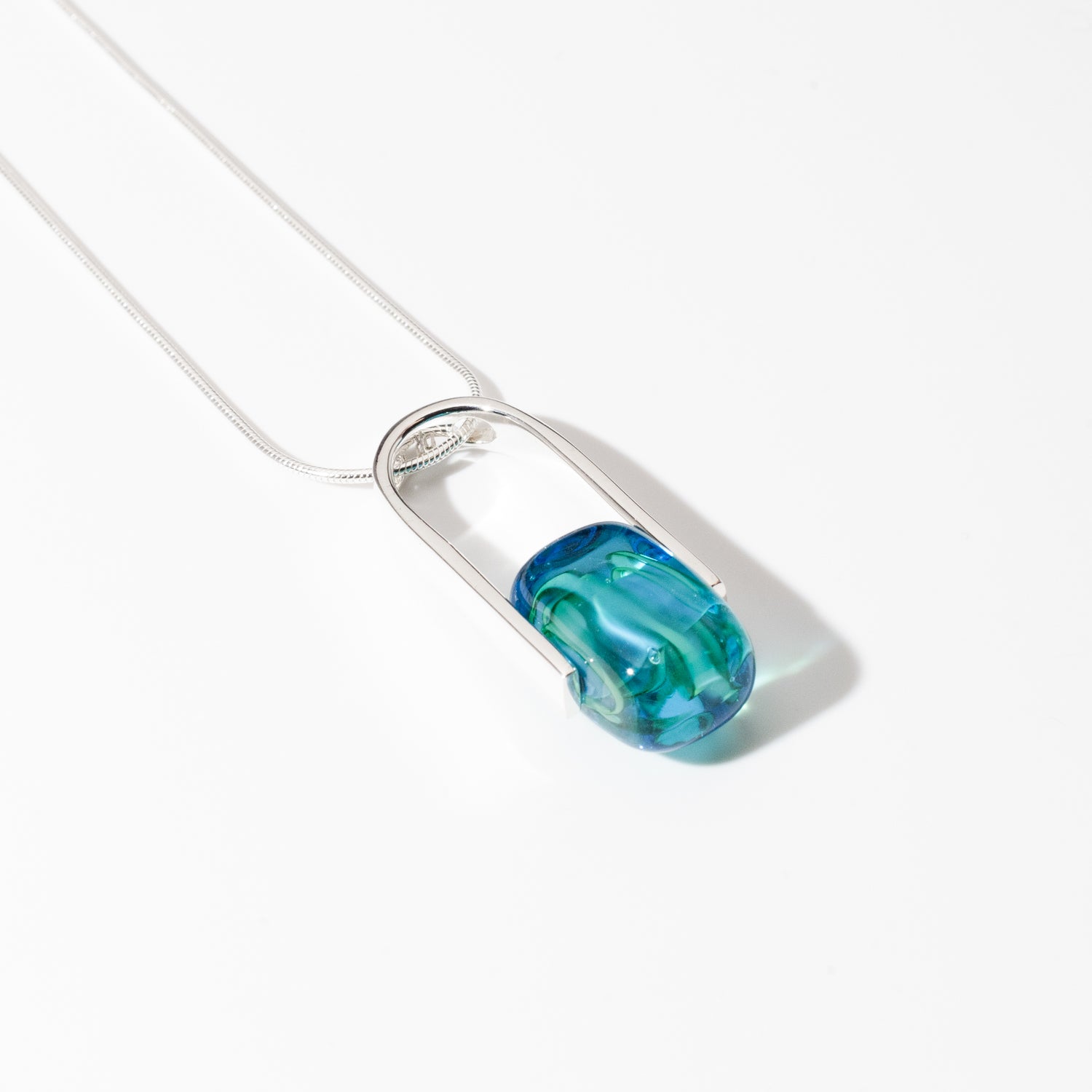 Empire Marine - Silver Pendant Necklace