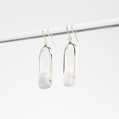 Empire Cloud - Silver Earrings