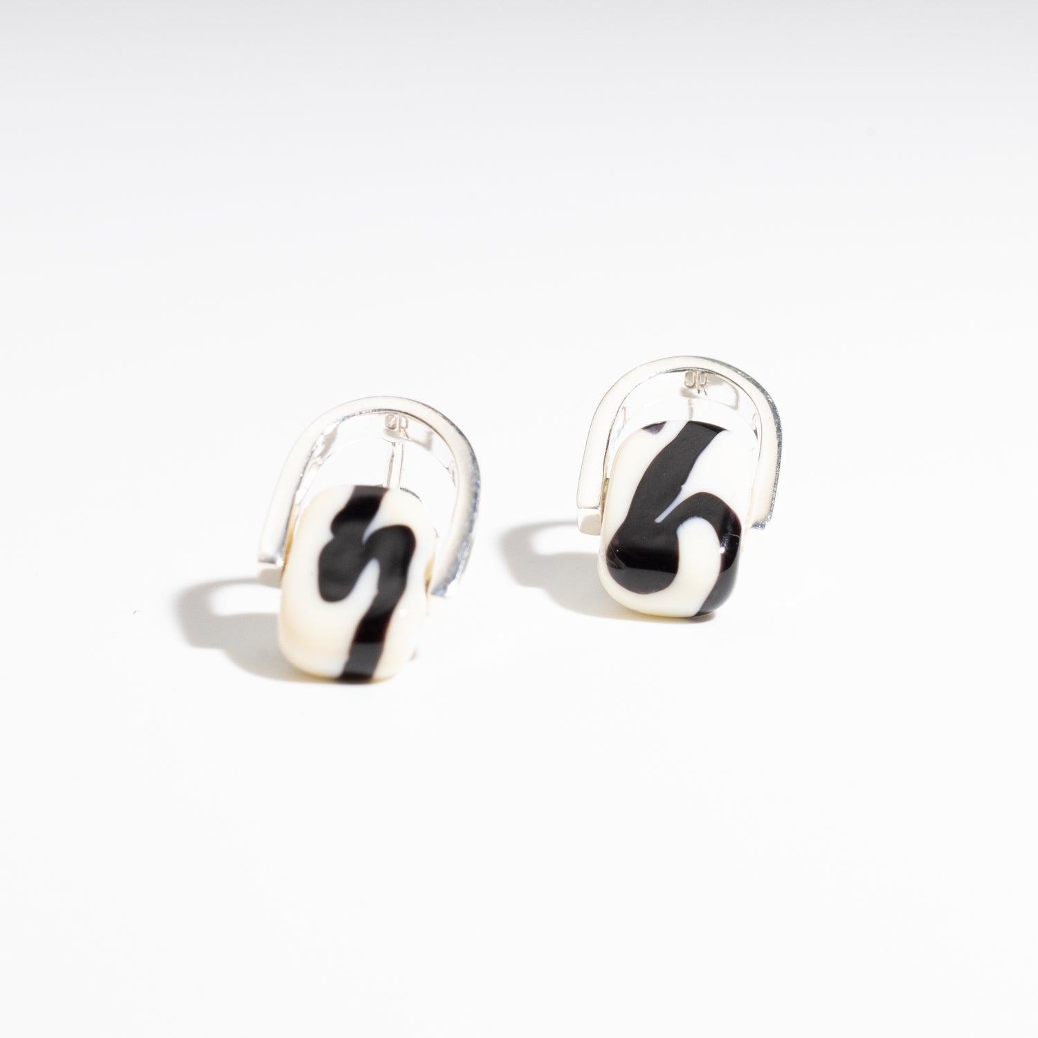 Empire Safari - Silver Stud Earrings
