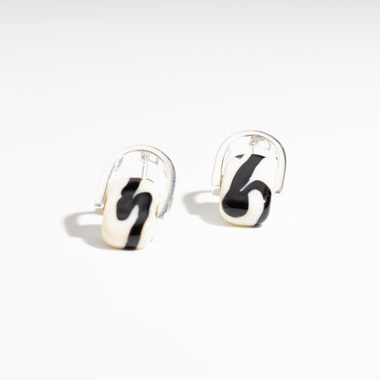 Empire Safari - Silver Stud Earrings