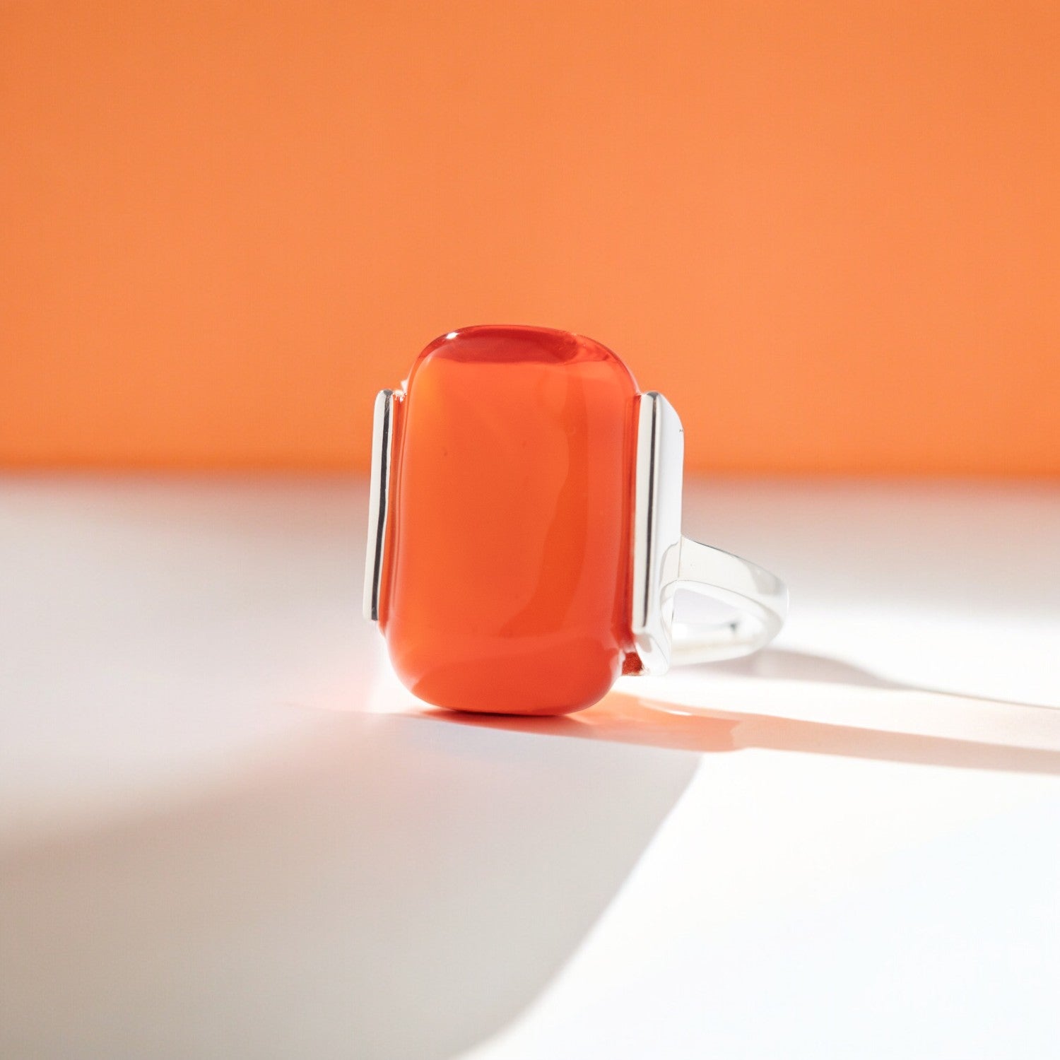 Soho Neon - Silver Ring